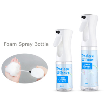 OEM Services: Reusable Household Cleanser Foam Spray Bottles (200ml/300ml)