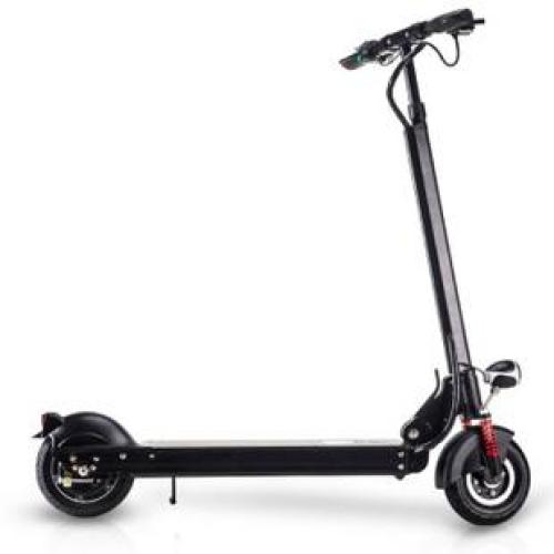 Portable electric scooter with foldable design