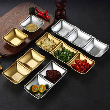 304 Stainless Steel Seasoning Dish Hot Pot Bowl Set