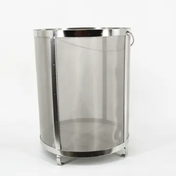 400 Micron Beer Brewing Stainless Steel Mesh Filter Basket