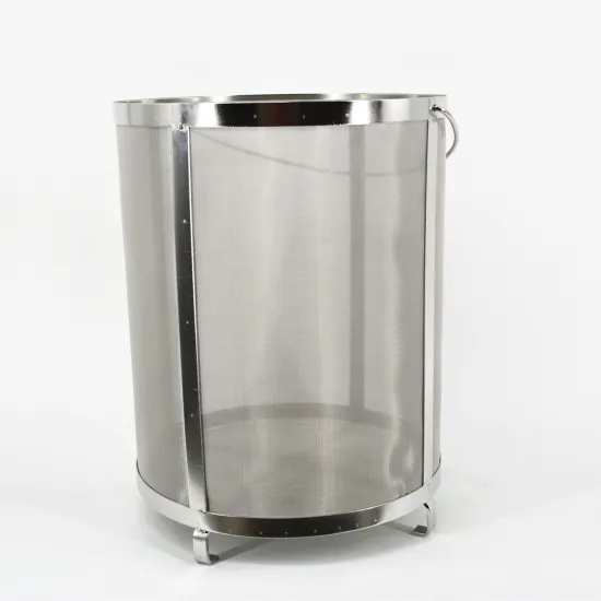 400 Micron Beer Brewing Stainless Steel Mesh Filter Basket