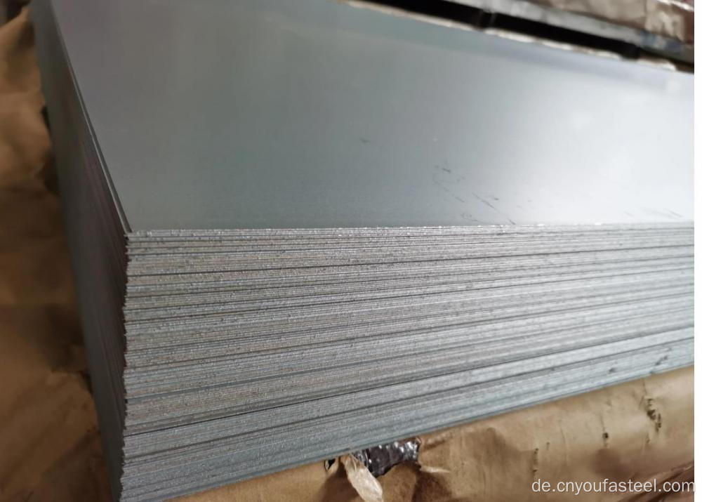 DX51D G60 0,12-4 mm verzinkter Stahlplatte