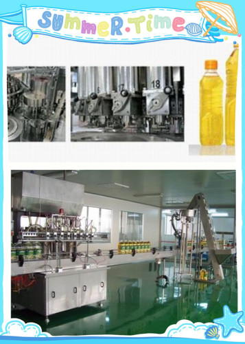 Glass Bottled Olive Oil Filling Capping Machine