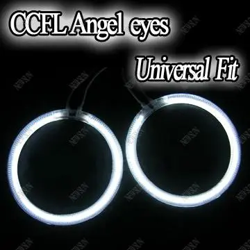 7000K Ultra White CCFL Angel Eyes Halo Rings Universal Fit/Car Ligh