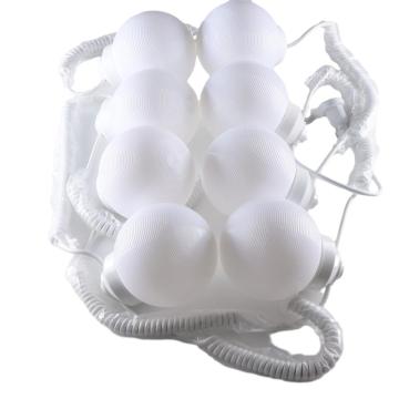 Globe Acrylic White LED String Lights For Hiasan Perkhemahan Luaran