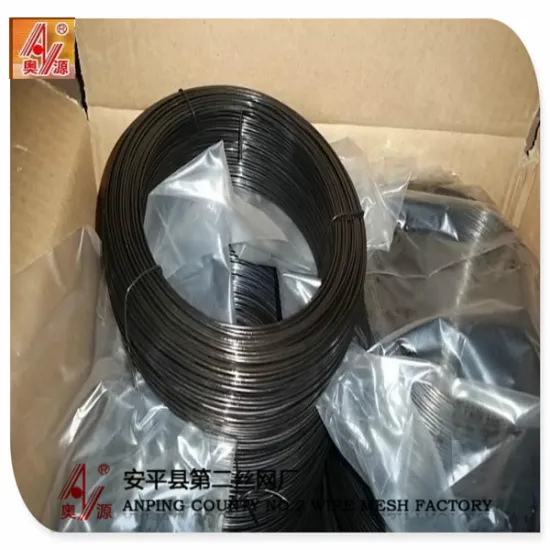 small coil wire / tie wire black annealed wire factory