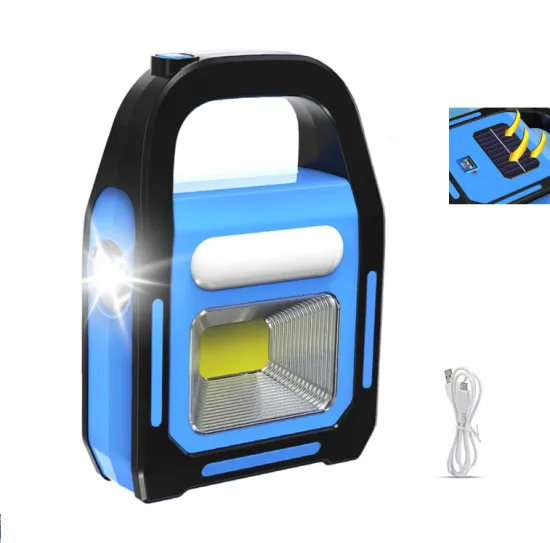 3-in-1 Super Bright Mini COB LED Flashlight: Torch Light + Rechargeable + Solar Powered - Multifunctional LED Flashlight