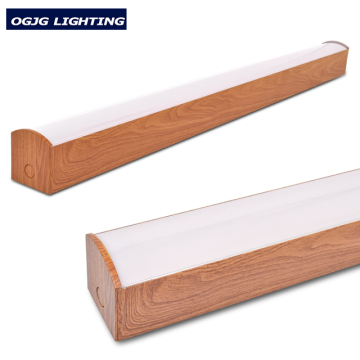 OGJG Ahşap Tahıl Renkli Depo Acil Durum LED Doğrusal Özel Işık Armatürleri