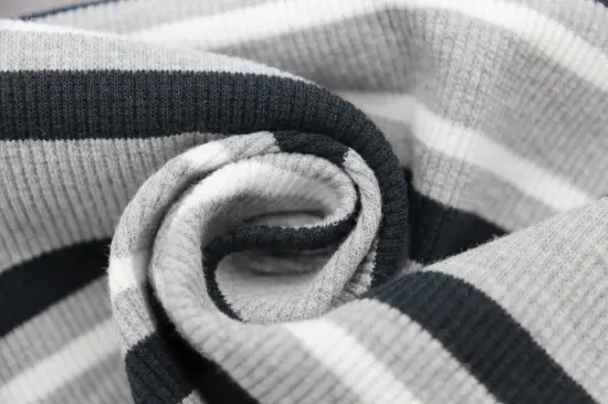 1x1 Rib Knit Fabric For Dress Tops