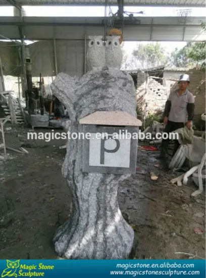 England decorative stone mail box landscaping types