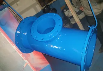 Ductile Iron All  Double Socket Tee