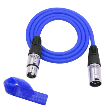 3 kaki xlr wanita ke kabel mikrofon lelaki xlr