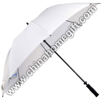 Beyaz cam elyafı golf umbrella