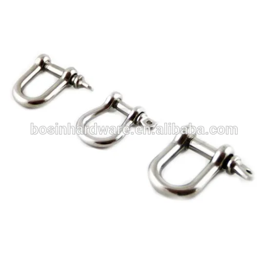 Fashion High Quality Metal Stainless Steel Shackles Made In China
