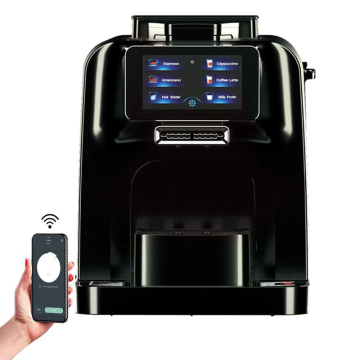 Smart Fully Automatic Coffee Machine with Touchscreen, Milk Jug Built-in, and Mobile Control for Home and Office
