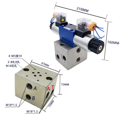 Rexroth YUKEN Hydraulic Valve Blocks: 4WE6D, 4WE10E, DSG-01, DSG-03