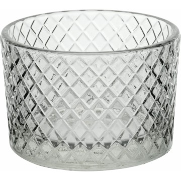 Tischkerzengläser aus Glas
