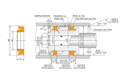 OSI Type PU/AU Hydraulic Piston U-Ring Seals: Small Section Solutions