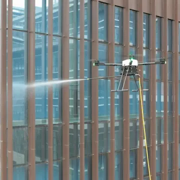New Cleaning Drone JSI D15: Innovative Technology for High Wall Cleaning