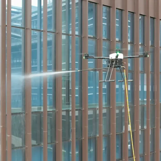 New Cleaning Drone JSI D15: Innovative Technology for High Wall Cleaning
