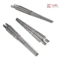 Bimetallic conical screw barrel para sa foam board extruders
