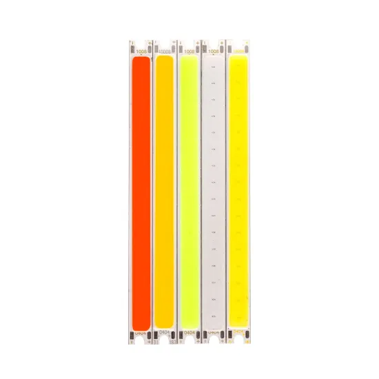 100x8mm DC 12V COB Bulb LED Chip Panel Light 5W - Warm/Cold White for DIY