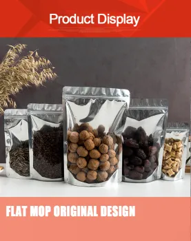 Semitransparent self sealing bag