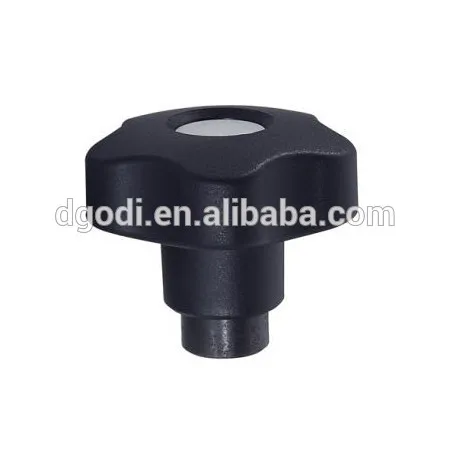 China factory professional custom high quality black nylon plastic hand knob