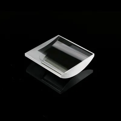 Square Fused Silica JGS1 Glass UV Plano Convex Cylindrical Lens