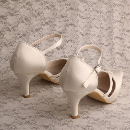 Mother of The Bride Cream Shoes Wedding