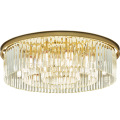 LEDER Beaded Crystal Gold Chandelier