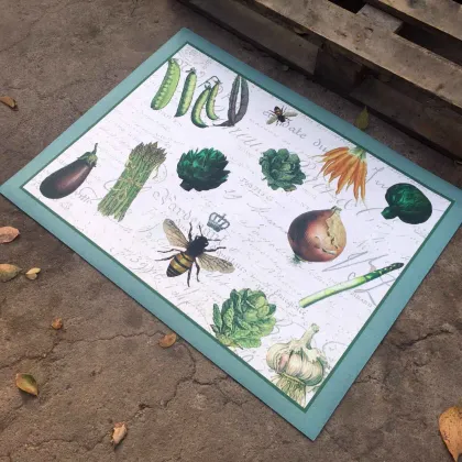 Outdoor Welcome Personalized Sublimation Polyester White Blank Door Mats