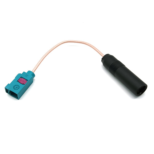 Universal Fakra Female To DIN Antenna Adapter Cable