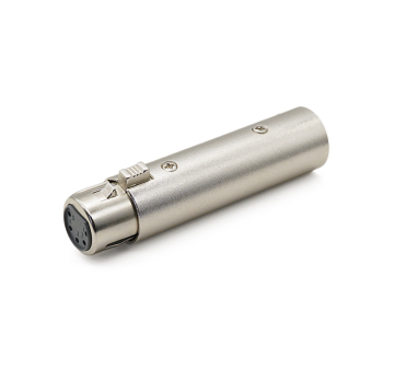 XLR Male a XLR Adaptador de níquel femenino Femenino para Audio Coupler Speakon Connector