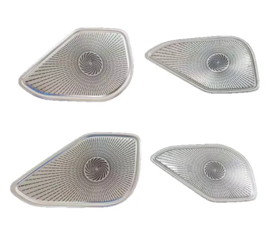 Customized Aluminum Stamping Parts: Crafting Premium Car Audio Speaker Covers through Advanced Etching Techniques