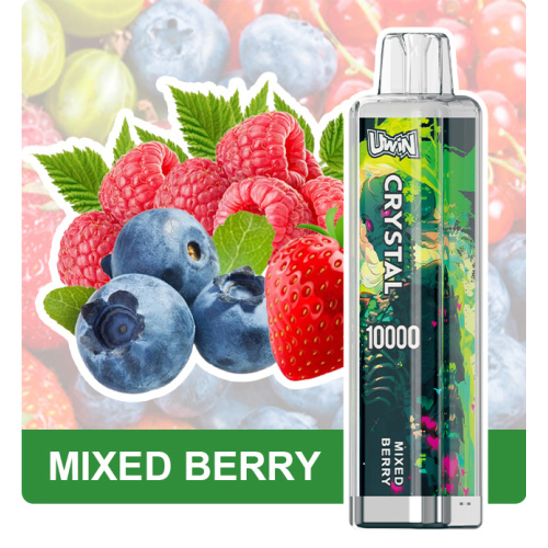 Uwin crystal 10000 puffs vape sekali pakai