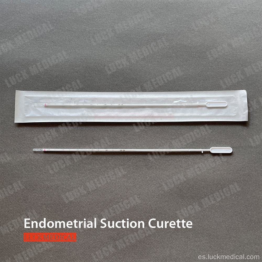 Cureta de succión endometrial Pipelle