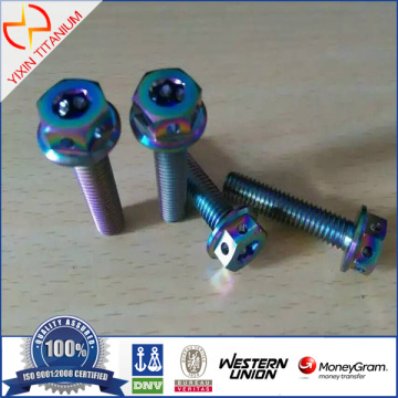 Titanium ISO 15072 Hexagon Bolt with Flange