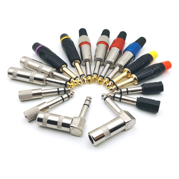 6.35mm Audio Microphone Amplifier Guitar Mono Stereo Plug