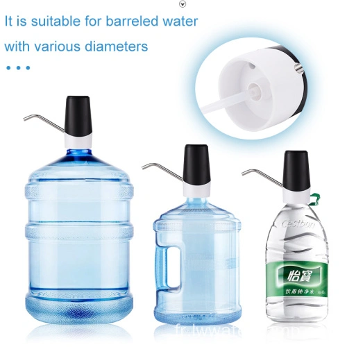 1 pièce Distributeur D'eau De Bouteille Mini Rechargeable Automatique, Pompe  À Eau De Distributeur De Bureau Électrique, Distributeur D'eau Automatique  En Bouteille/ Pompe De Distribution D'eau Portable Électrique Mini  Automatique