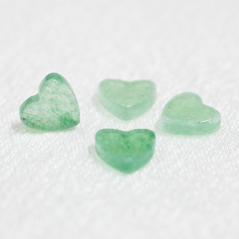 Green Aventurine Heart Shape Customization