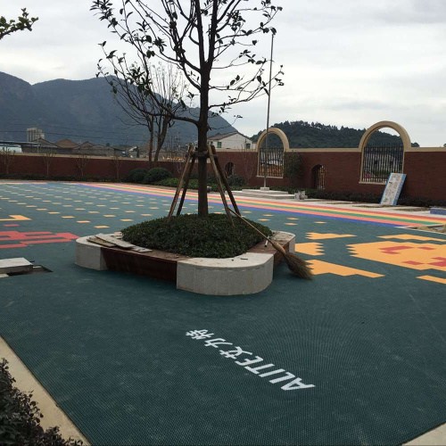 populares alfombras de jardín de infancia al aire libre que cubren