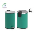 Slim Stainless Steel Dustbin Push Lid Pedal Bin