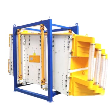New Square Gyratory Screen Equipment for Separation Fine Screening and Centrifuge with Core Motor Component for Plant Pattern