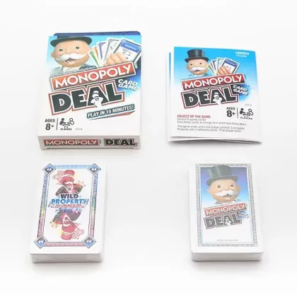 Party Casual Card Game: Real Estate Tycoon Trading Card Game