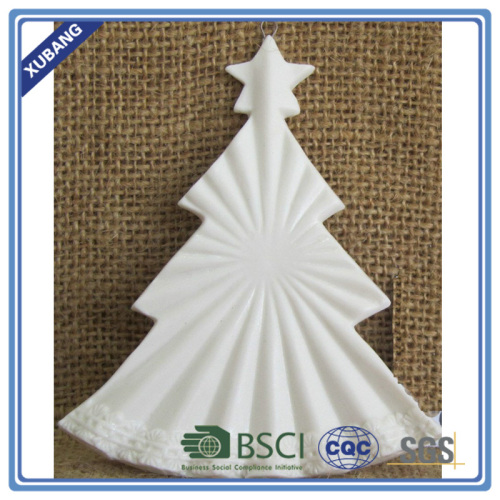 Ceramic christmas tree ornament sublimation temperature sensitive