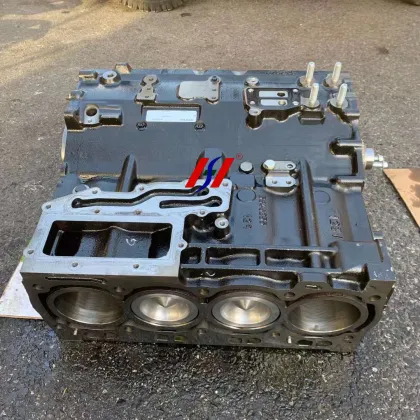 Perkins Excavator Cylinder Block, Heads, and Engine Assembly