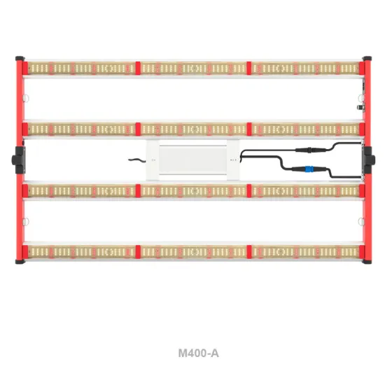 Aluminum Folding Bar 400W Hydroponic Led Grow Light
