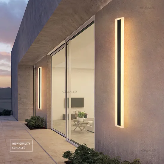 Nordic Modern Waterproof LED Wall Lamp for Home - Indoor/Outdoor