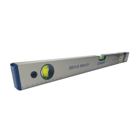 32 Inch High Visibility Bubble Vial Magnetic Measuring Level with Spirit and Aluminium Construction